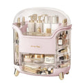 Upgrade Large Makeup Organizer Countertop Vanity Organizer Cosmetic Organizer Makeup Storage Box Bathroom Counter Organizer Perfume Skincare Organizers Gift Women Clear Design Easy Visibility