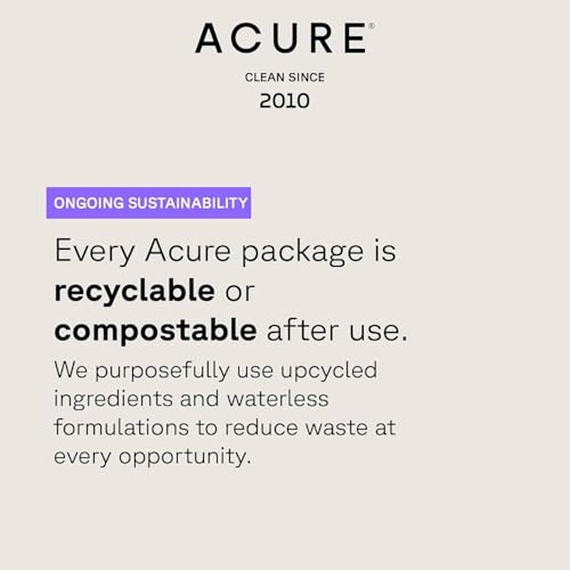 Acure Ultra Hydrating Conditioner - Deep Moisture Conditioner for Women & Men w/ Dry, Damaged, Fine, Dry, Damaged, Color Treated Hair & Scalp w/ Argan Oil, Vegan, Paraben Free, Sulfate Free - 8 fl oz