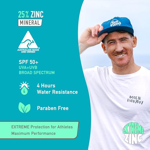 Sun Zapper Zinc Stick SPF 50 + Zinc Oxide Mineral Sunblock Stick for Face (Medium Skin Tone)