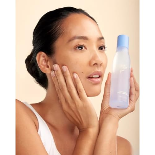 Then I Met You Living Sea Cleansing Tonic, Face Toner & Makeup Remover Micellar Water with Deep Sea Water, Papaya Enzymes & Licorice Root, Vegan & Clean Skincare, 6.08 oz