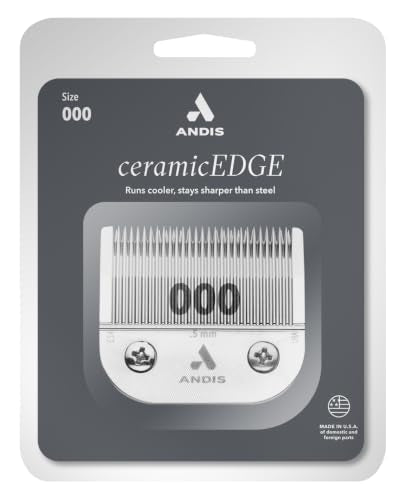 Detachable Clipper Blade 0.5mm for Hair & Pet Grooming - Chrome-Infused
