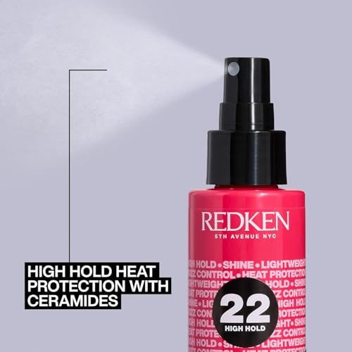 Redken Thermal Spray 22 High Hold Heat Protectant Spray for Hair