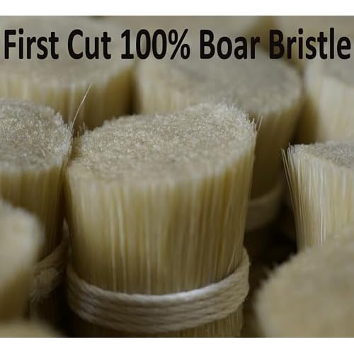 Since 1869 Hand Made In Germany Thermo Beech Wood Light Bristle Nail and Hand Brush