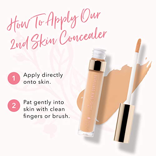 Pure Concealer Shade 4 - Medium, Hydrating, Vegan, Flawless Cover