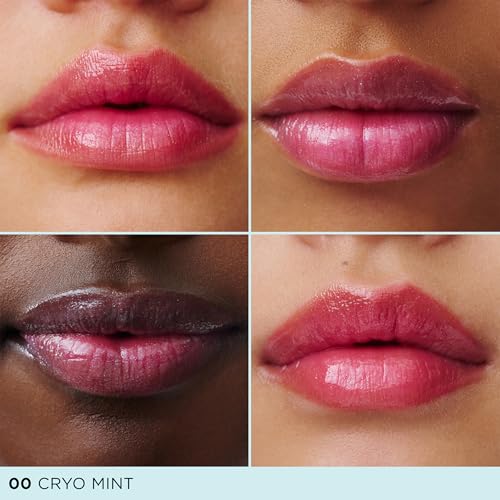 Clarins Cryo Mint Limited Edition pH-Responsive Lip Oil Balm – Hydrating, Plumping, Sheer Shine, 0.1oz