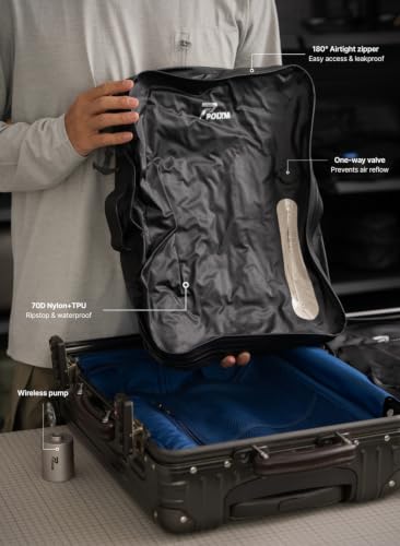 Travel Vacuum Bags with Pump - Medium 2 Pack Carry-On Space Saver