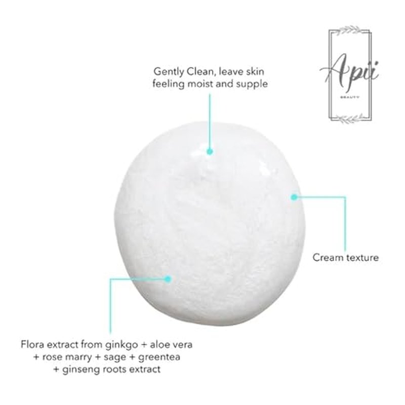 APII Moissy Cleanser | All Natural Daily Use Cleanser | Facial wash | Gentle Yet Effective| 150ml