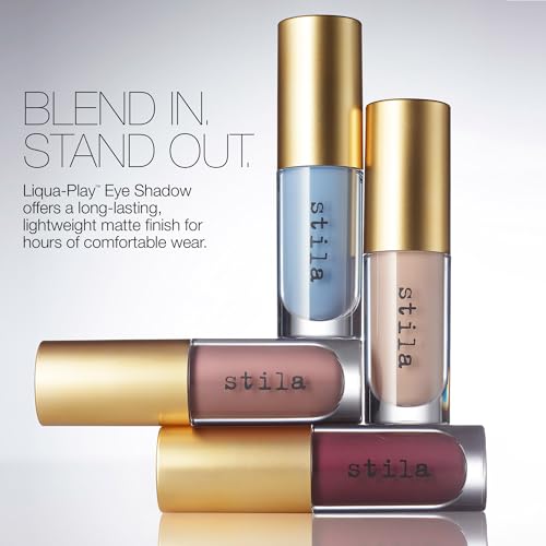 Stila Liqua-Play Matte Liquid Eyeshadow - Crema Matte, Blendable & Long-Wlasting