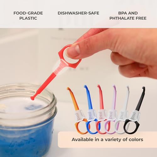 Reusable 2-in-1 Aligner Seating & Removal Tool Set - Pink, Orange, Blue - Dental Orthodontic Aid - Variation of Removal + Seating Tool