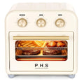 13 Qt Toaster Oven Air Fryer Combo with Mechanical Knobs - Compact Kitchen Appliance
