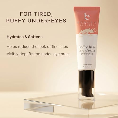 Caffeine Eye Cream for Puffiness Dark Circles & Fine Lines - Made in USA