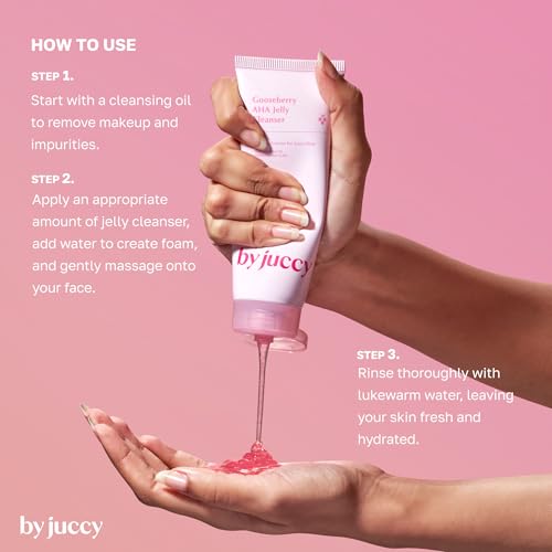 Gooseberry AHA Jelly Face Cleanser with Glycolic Acid 4.05oz - Brightening & Gentle