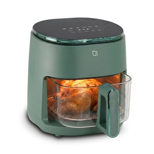 WILLOW 5QT Eco Glass Air Fryer with Digital Touchscreen - Green