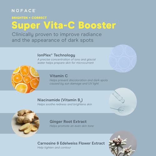 Brightening Vitamin C Face Serum for Dark Spots & Even Skin Tone - 1oz