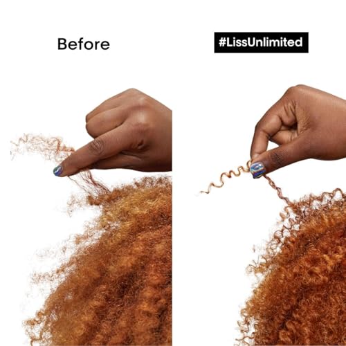 L'Oréal Professionnel Liss Unlimited Anti-Frizz Shampoo 10.1 Fl Oz — Frizz Control for Humid Weather