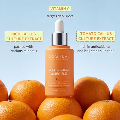 Vitamin C Brightening Serum with Hyaluronic Acid - Dull Skin Revitalizer