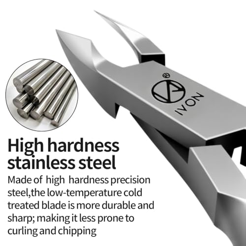 Salon-Quality Stainless Steel Cuticle Trimmer for Precise Nail Care
