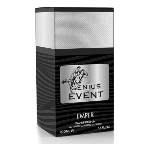 Men's Fragrance Emper Genius Event 100ml - Fresh Citrus & Amber Scent