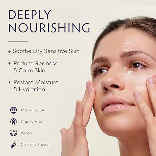Calendula Hydrating Face Cream - Nourishing Moisturizer for Sensitive Skin 1.7 fl oz