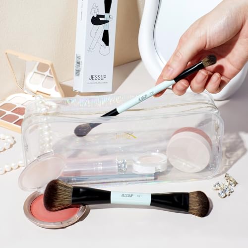 Dajasan Large Capacity Makeup Bag + Mini Travel Jewelry Case