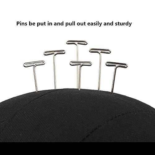 21 Inch Black Canvas Wig Head Mannequin for Styling & Display - Mannequin Head with Stand | Lucicass