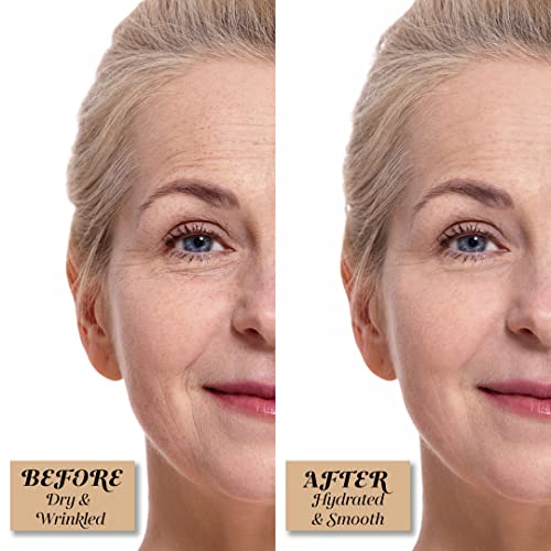 Hydrating Anti-Aging Face & Neck Serum with Herbal Extracts - 30ml