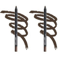 wet n wild Eyeliner Pencil On Edge Longwearing Matte Eye Liner, Long Lasting, Smudge Proof, Fade Resistant, Highly Pigmented, Creamy Smooth Soft Gliding, Dark Brown,Wooden You Know (Pack of 2)