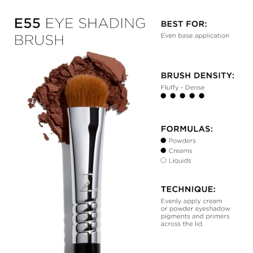 Eyeshadow Brush for Cream & Powder Makeup - Precise Application & Blending