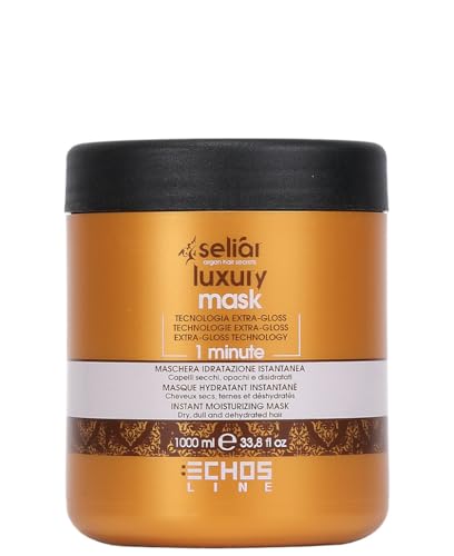 Echosline Seliàr Luxury Moisturizing Hair Mask 1000ml Multicolor Pack