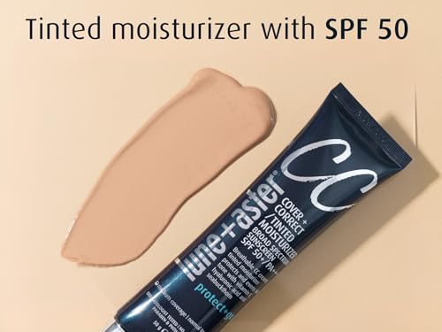 Medium Coverage CC Cream SPF 50 with Dewy Glow - Color Correcting & Hydrating - 5.0 Medium