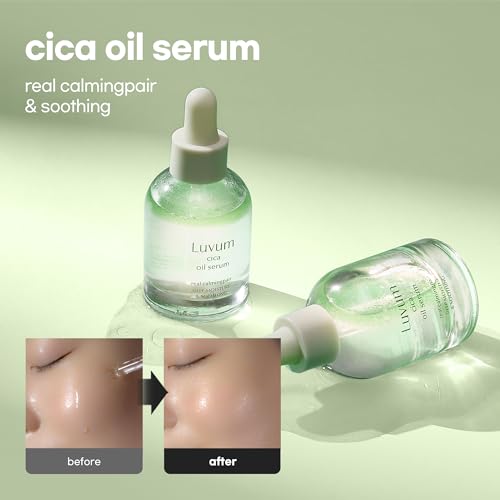 Calming Repair Cica Oil Serum, Centella Essence, 5% Moisture Oil, 1.01 fl. oz