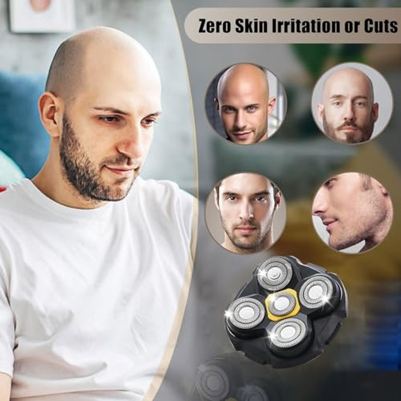 3PCS Shaver Replacement Blades Compatible with MicroTouch Titanium Head,Stainless Steel Material