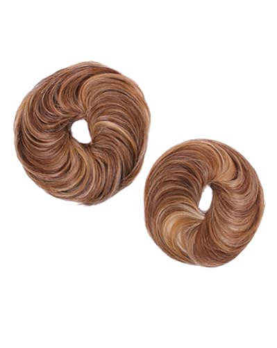 Hairdo Style-A-Do Mini-Do Hairpiece Set R16-23 Oatmeal Wrap-Around Bun
