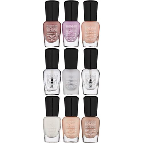 ZOYA Mini Pro Kit Coat, Assorted,0.25 Fl Oz (Pack of 9)