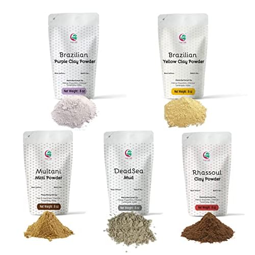 YOGI¡¯S GIFT ? Celebrating health Multi Pack | Pack of 5 Clays + Pack of 5 Natural Clays for bundle..