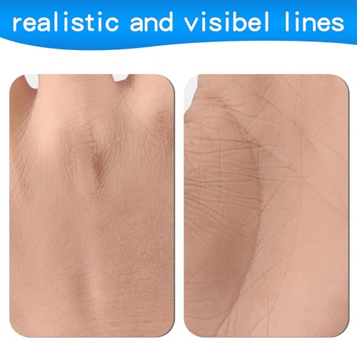 Silicone Hand Practice Model for Tattooing - Left Male Hand