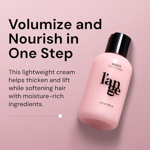 Light Fruity Thick It Hair Cream - Volumizing Styling Product for Fine Hair - 4 Fl Oz - Variation of Light, Fruity