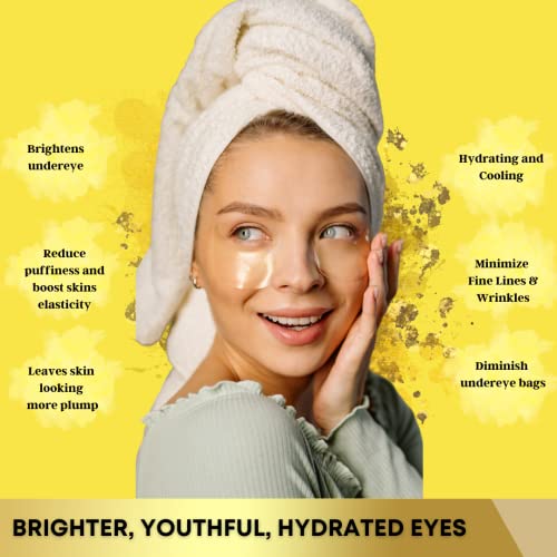 Versed Water Rush Hydrating Eye Gel - Under Eye Cream for Puffiness and Bags Under Eyes - Hyaluronic Acid Under Eye Brightener - Clinically Tested Gel-Cream Formula