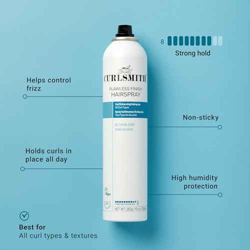 CURLSMITH Flawless Finish Hair Spray for Curly Hair - 10 oz