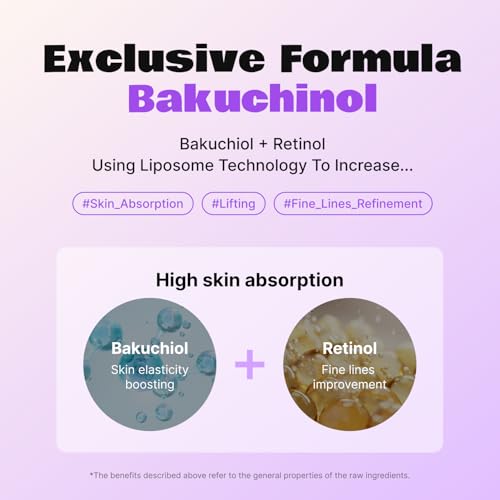 LALARECIPE Bakuchinol First Essence, Bakuchiol + Retinol Milky Toner with Peptides & Niacinamide, Fine Lines, Texture & Dark Spot Care, Korean Skincare for All Skin Types (5.24 Fl Oz / 155ml)