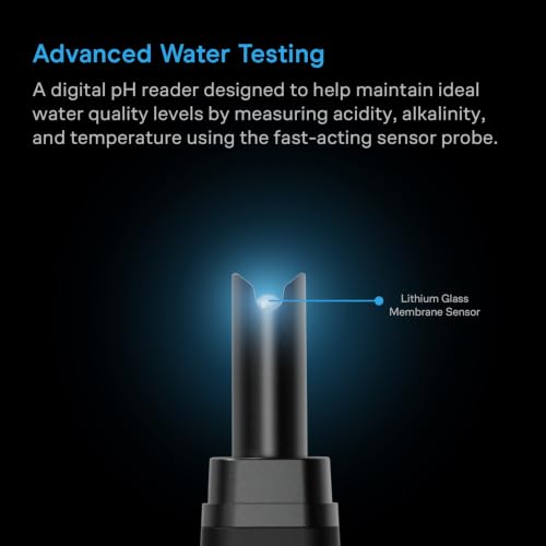 AC Infinity pH Meter PRO Kit - Digital Water Testing Pen with Replaceable Sensor