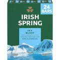 Irish Spring Icy Blast Men's Bar Soap Pack of 24 – Fresh Scent, 3.7 oz