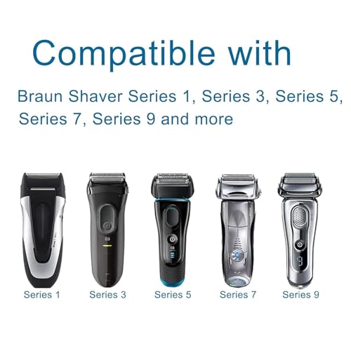 Charger for Braun Charger,12V Power Cord Compatible with Braun Shaver Series 3/5/7/9/1,Razor 3040s 310s 340S, 740S 7865 9290cc 9095cc and more models