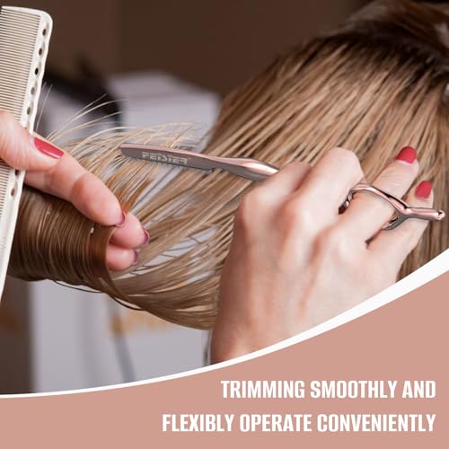 Hair Razors for Cutting Hair, Professional Styling Texturizing Razor, Stainless Steel Thinning Razor Kit with 10 Replacement Blades, Premium Texture Cutting Razor for Salon and Home
