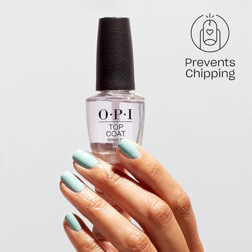 OPI Nail Lacquer Gift Set - 3PC Bubble Bath, Funny Bunny & Top Coat | Long-Lasting, Chip-Resistant, Vegan