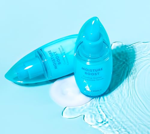 TONYMOLY Marine Hydrating Serum with Niacinamide & Seaweed for Brightening & Moisture