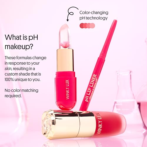 Lip Balm Duo with pH Color Changing & Tinted Balm - Pink & Purple Variation