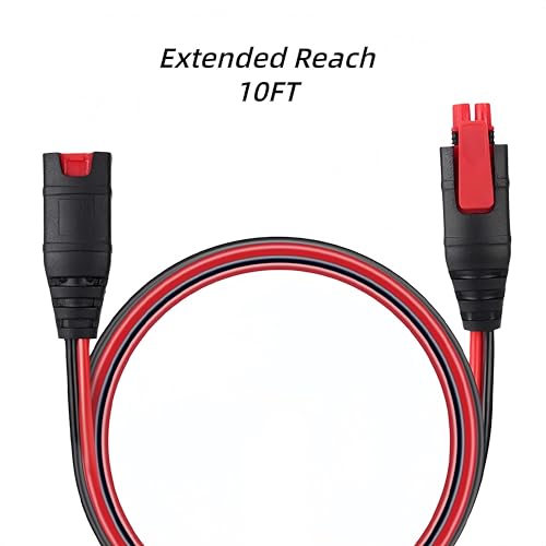 GC004 X-Connect Fits for NOCO Battery Charger Accessories and Extension Cable Accessory for Genius Smart Battery Chargers Cable (2 Pack)