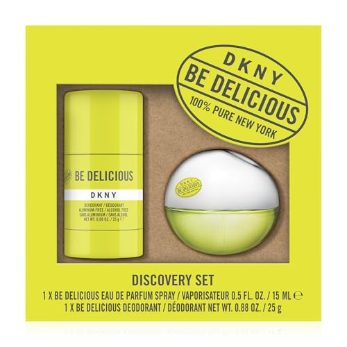 DKNY Be Delicious Women's Fragrance & Deodorant Set - Eau de Parfum & Aluminum-Free Stick