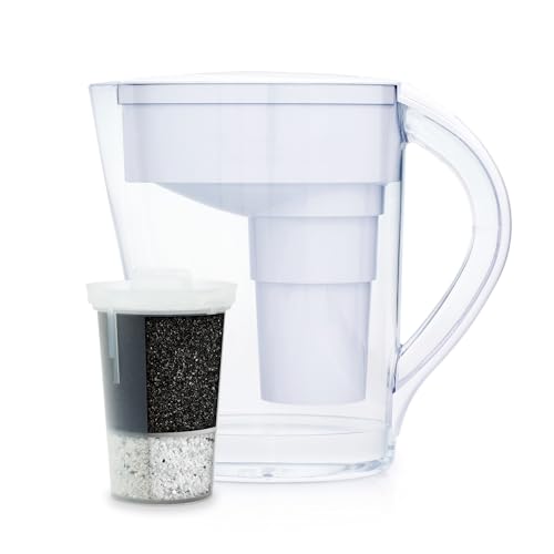 Santevia MINA Alkaline Water Filter 3-Pack | Adds Minerals & Removes Lead & Chlorine